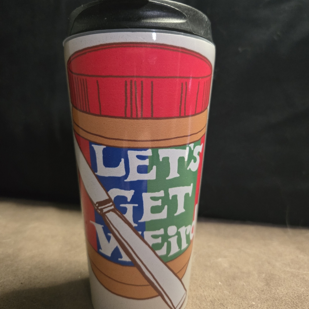 Let's Get Weird Travel Mug